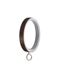 Metal Curtain Rings With Eyelet Brushed Bronze  FM200 BZ by   