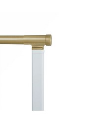 H-Rail Motorized Traverse R-TEC Single Rod Ceiling Low Profile  Antique Brass by   