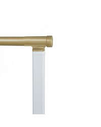 H-Rail Motorized Traverse R-TEC Double Rod Ceiling Mount  Antique Brass by   