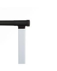 H-Rail Motorized Traverse R-TEC Double Rod Ceiling Mount  Matte Black by   