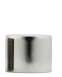 End Cap Polished Nickel by  Vesta 