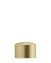 End Cap Brushed Brass by   