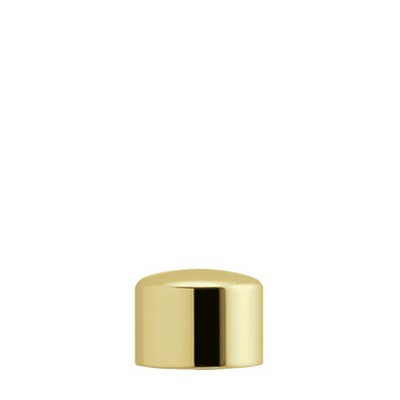 Vesta End Cap Polished Brass European Elegance 201240-PB Brass 