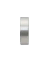 Techno Track Flush End Cap Brushed Nickel by   