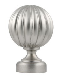 Techno Topia Fidelio Finial Brushed Nickel by   