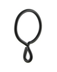 Wrought Iron Ring with Eye Old Black by   