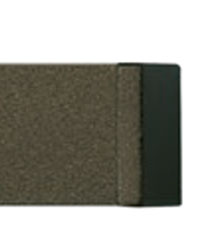End Cap for 3/4 Square Novi Track Baton Pinch Pleat by  Vesta 