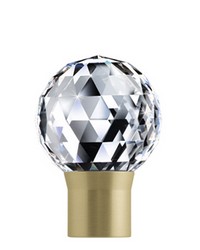Finial Bella Brushed Brass by  Vesta 