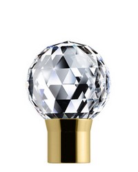 Finial Bella Polished Brass by  Vesta 