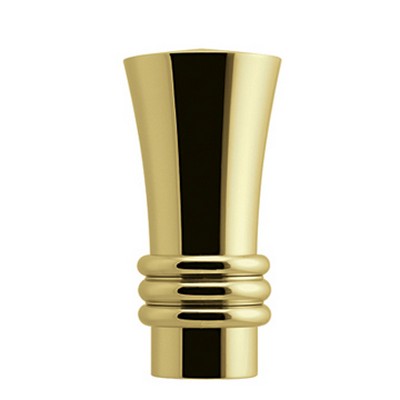 Vesta Finial CAPRICCIO Polished Brass European Elegance 281600-PB Brass 