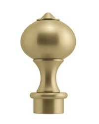 Finial VESUVIO Brushed Brass by  Warner 