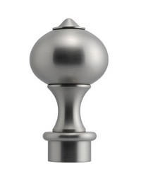 Finial VESUVIO Brushed Nickel by  Warner 