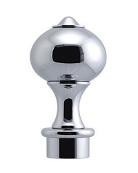 Finial VESUVIO Polished Chrome by  Warner 