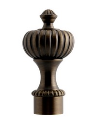 Finial ROMEO Antique Brass by   