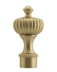 Finial ROMEO Brushed Brass by  Vesta 