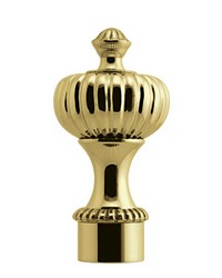 Finial ROMEO Polished Brass by   