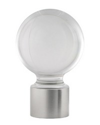 Acrylic Ball Satin Nickel by   