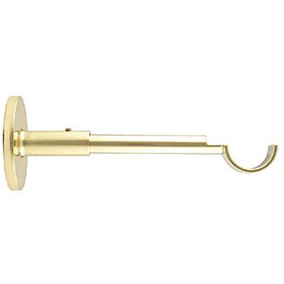 brass curtain rods traditional curtain rods traverse curtain rods metal curtain rods Contempo Traverse Center Support