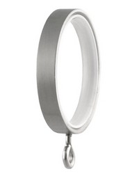 Flat Curtain Ring Brushed Nickel by   