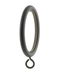 Curtain Ring with Eye Old Black by   