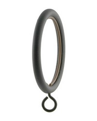 Curtain Ring with Eye Old Black by  Warner 