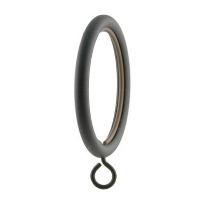 Vesta Curtain Ring with Eye Old Black European Elegance 286127 OB Beige Brass Black Curtain Rings 
