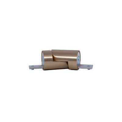 Vesta Tube Connector Brushed Brass European Elegance 289229-BB Brass  Curtain Rod Elbows and Swivel Sockets 