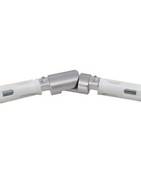 Tube Connector Brushed Nickel by  Warner 