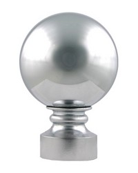 Harvest Finial Polished Chrome by   