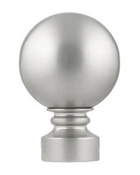 Harvest Finial Brushed Nickel by  Winfield Thybony Design 