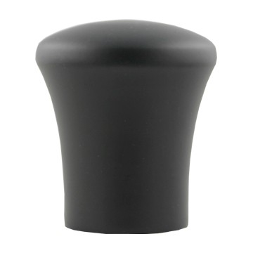 Vesta Tycho Finial Black apollo 291601-BL Steel/Metal Alloy