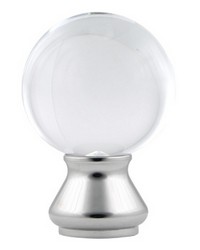 Finial ORPHEUS Polished Chrome by   