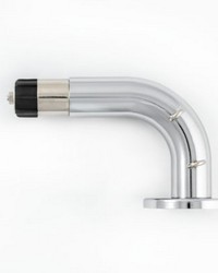 Lunar Elbow Bracket Short Polished Chrome by  Brewster Wallcovering 