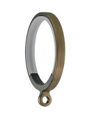 Flat Ring w Eye Insert Antique Brass by  Ralph Lauren Wallpaper 