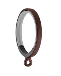 Flat Ring w Eye Insert Oil Rubbed Bronze by   
