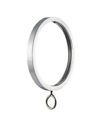 Flat Ring with Eye Polished Chrome by  Europatex 