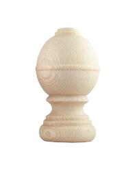 Ebro Unfinished Finial by  Menagerie 