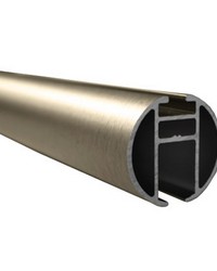 Titan Aluminum Curtain Rod Track 1 3/8 Diameter by   