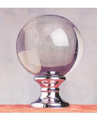 Solid Crystal Finial by   