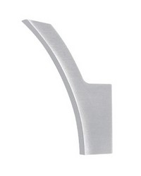 End Cap CHICAGO Brushed Nickel by   