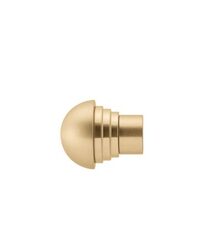Dome Finial Brushed Brass by  Vesta 