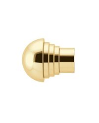 Dome Finial Polished Brass by  Vesta 