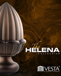 Helena 2 inch Metal Curtain Rods Vesta Curtain Rods & Hardware