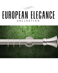 European Elegance Vesta Curtain Rods & Hardware