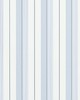 Ralph Lauren Wallpaper Aiden Stripe Blue Dark Blue White