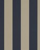 Ralph Lauren Wallpaper Spalding Stripe Dark Blue Sand