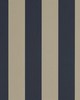 Ralph Lauren Wallpaper Spalding Stripe Dark Blue Sand