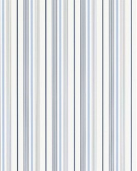 Gable Stripe Cornflower by  Ralph Lauren Wallpaper 