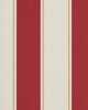 Ralph Lauren Wallpaper Mapleton Stripe Vermilion
