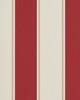Ralph Lauren Wallpaper Mapleton Stripe Vermilion